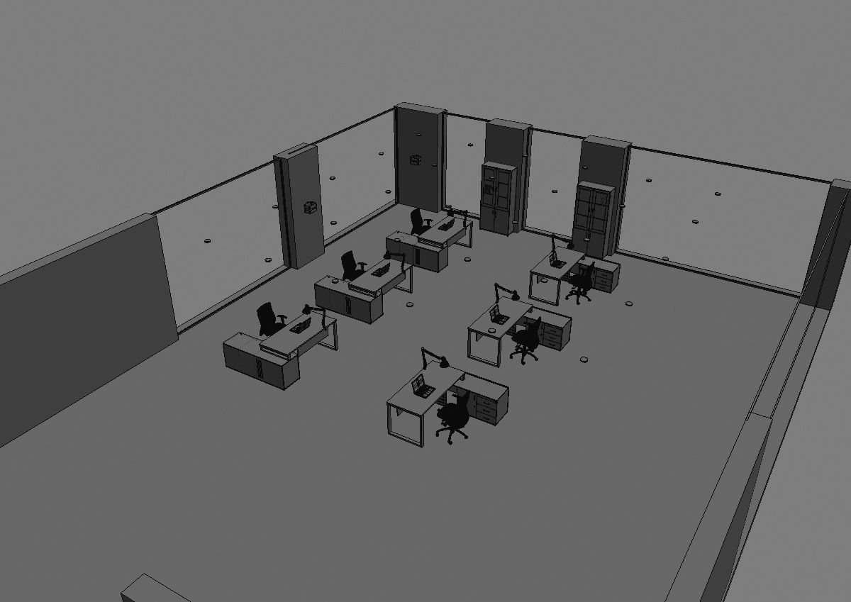 office interior ed188 b06 3D model_36