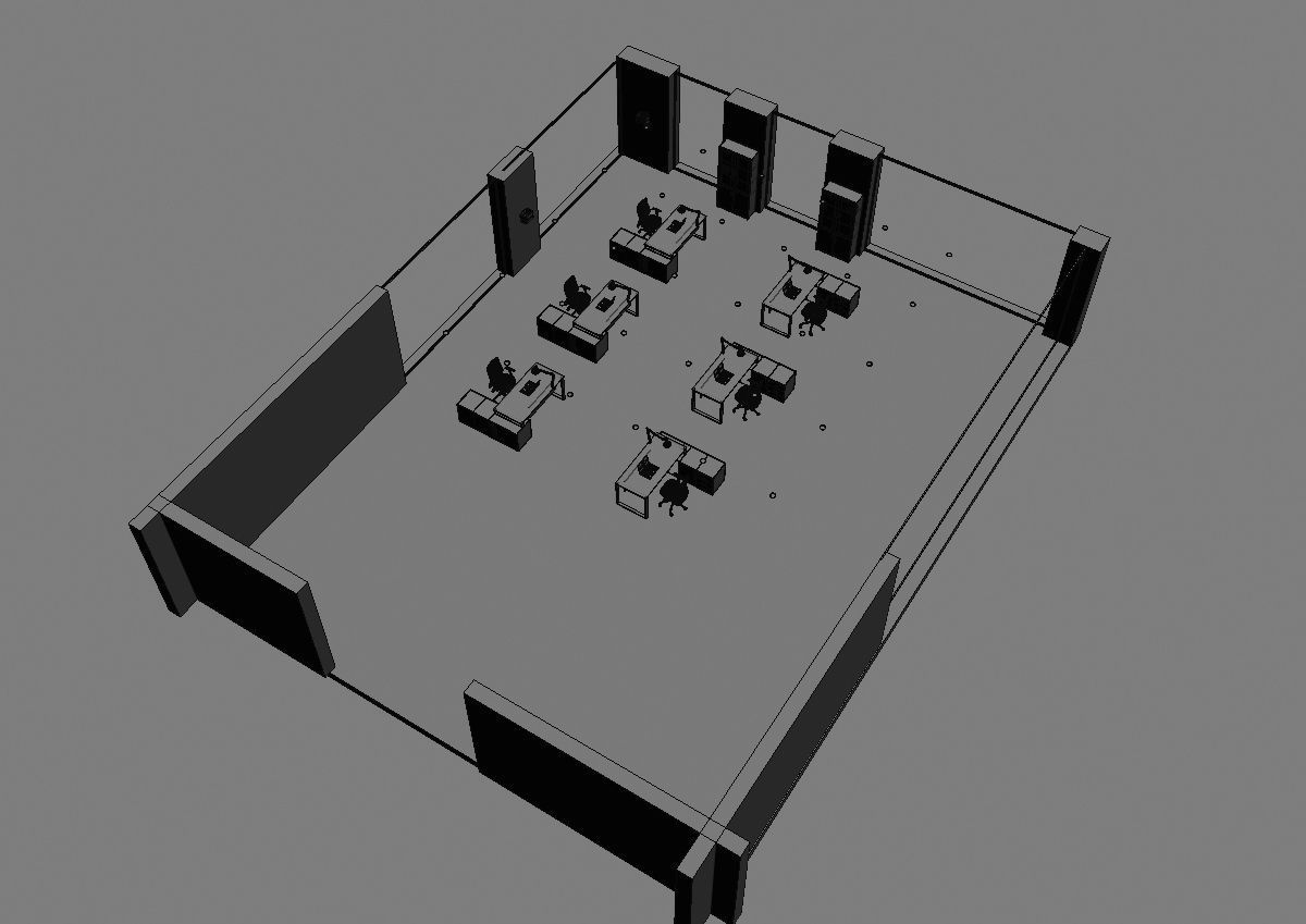 office interior ed188 b06 3D model_10