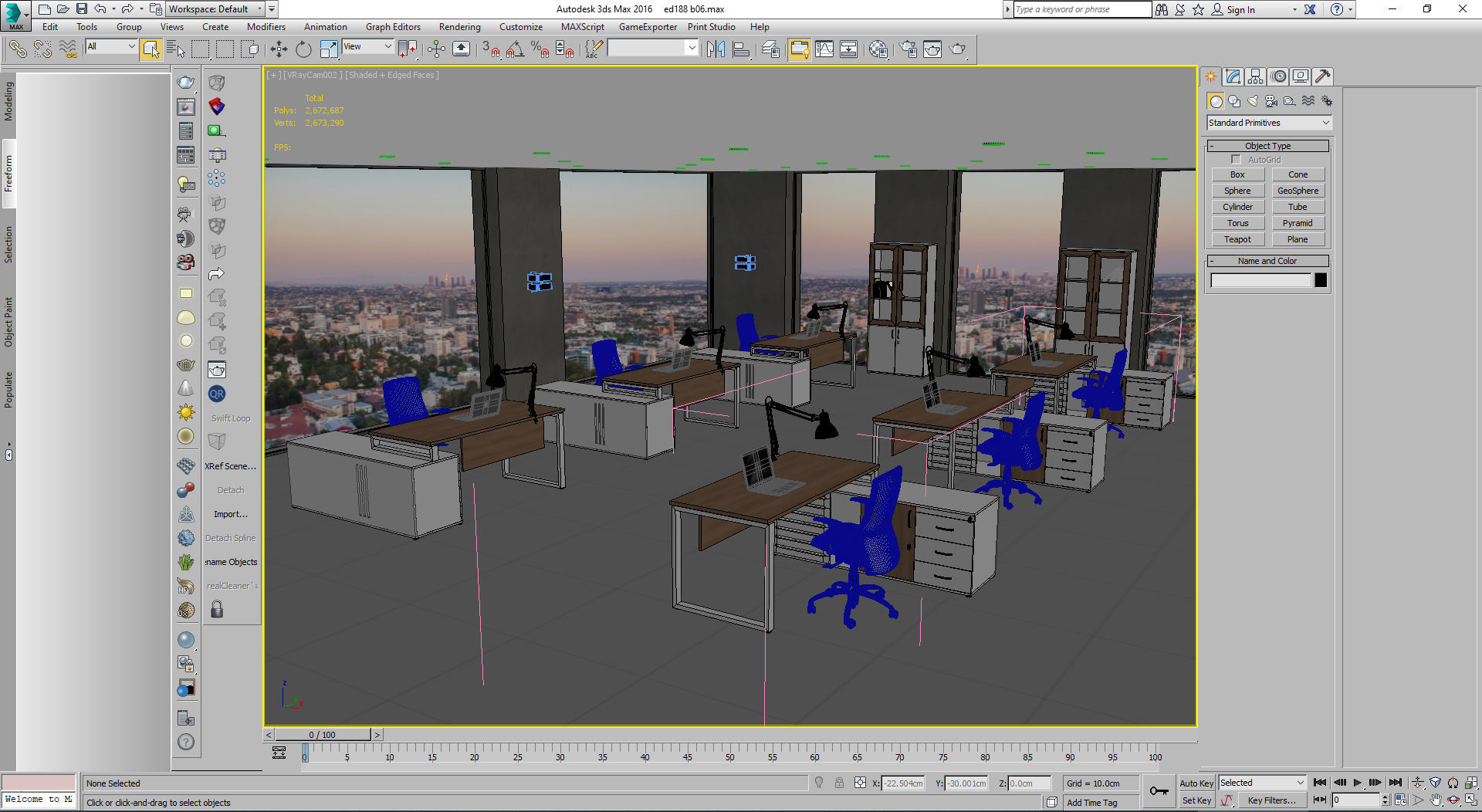 office interior ed188 b06 3D model_3