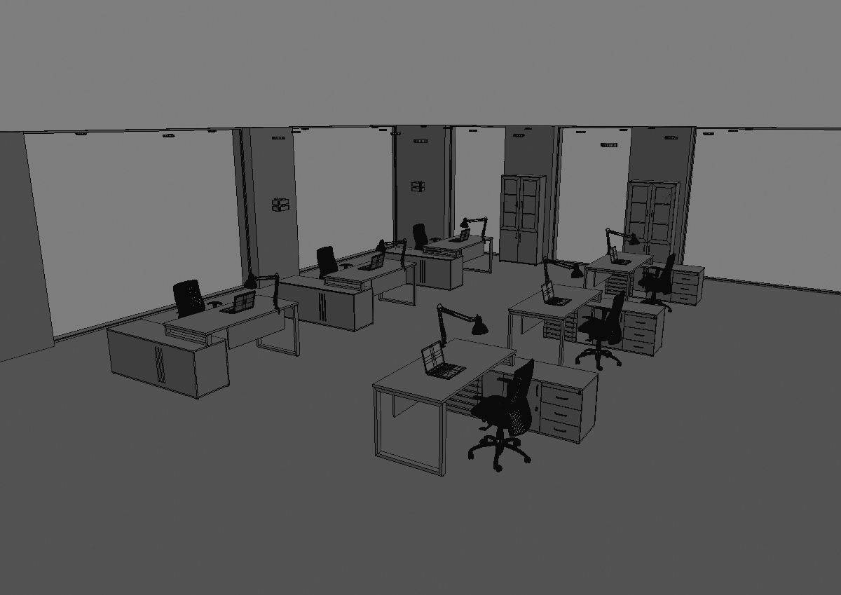 office interior ed188 b06 3D model_32