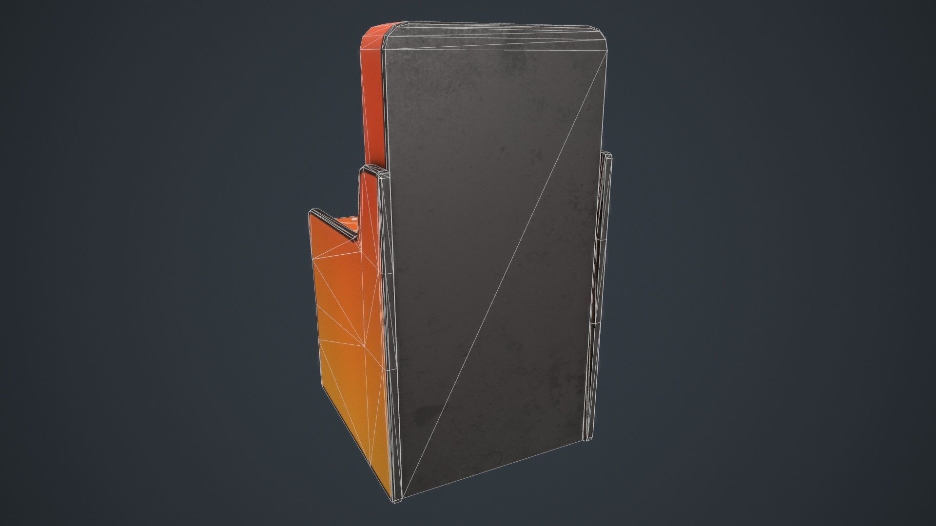 Boop-a-Bear Arcade Game Low-poly 3D model_11