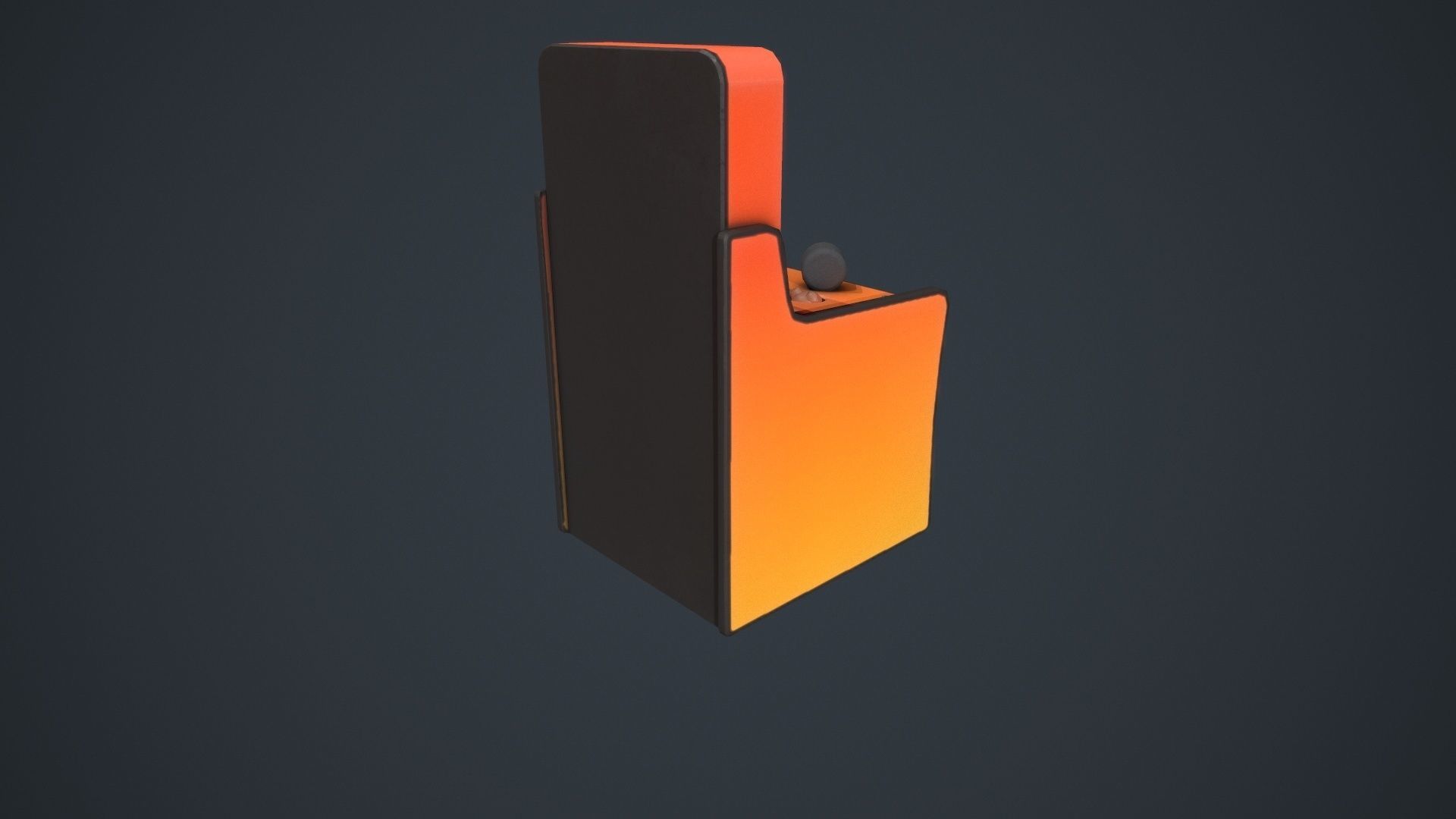 Boop-a-Bear Arcade Game Low-poly 3D model_4