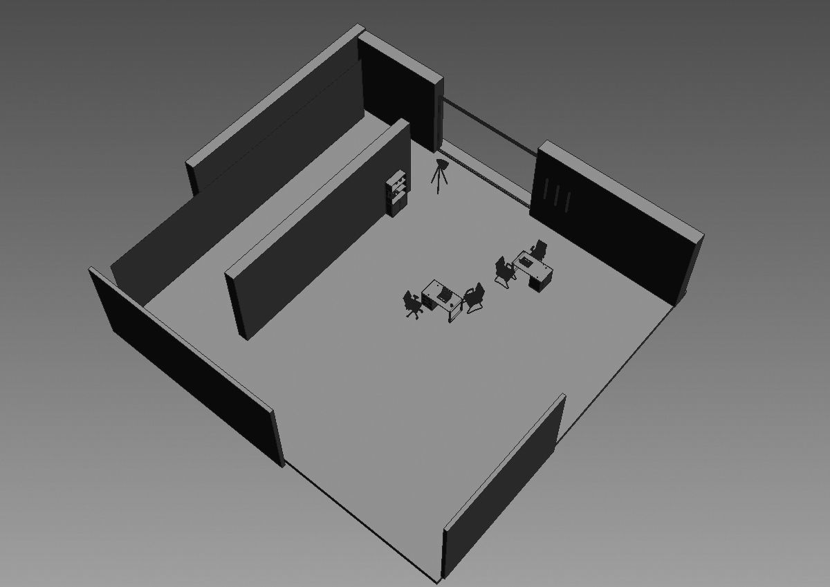 office room ed288 b06 3D model_4