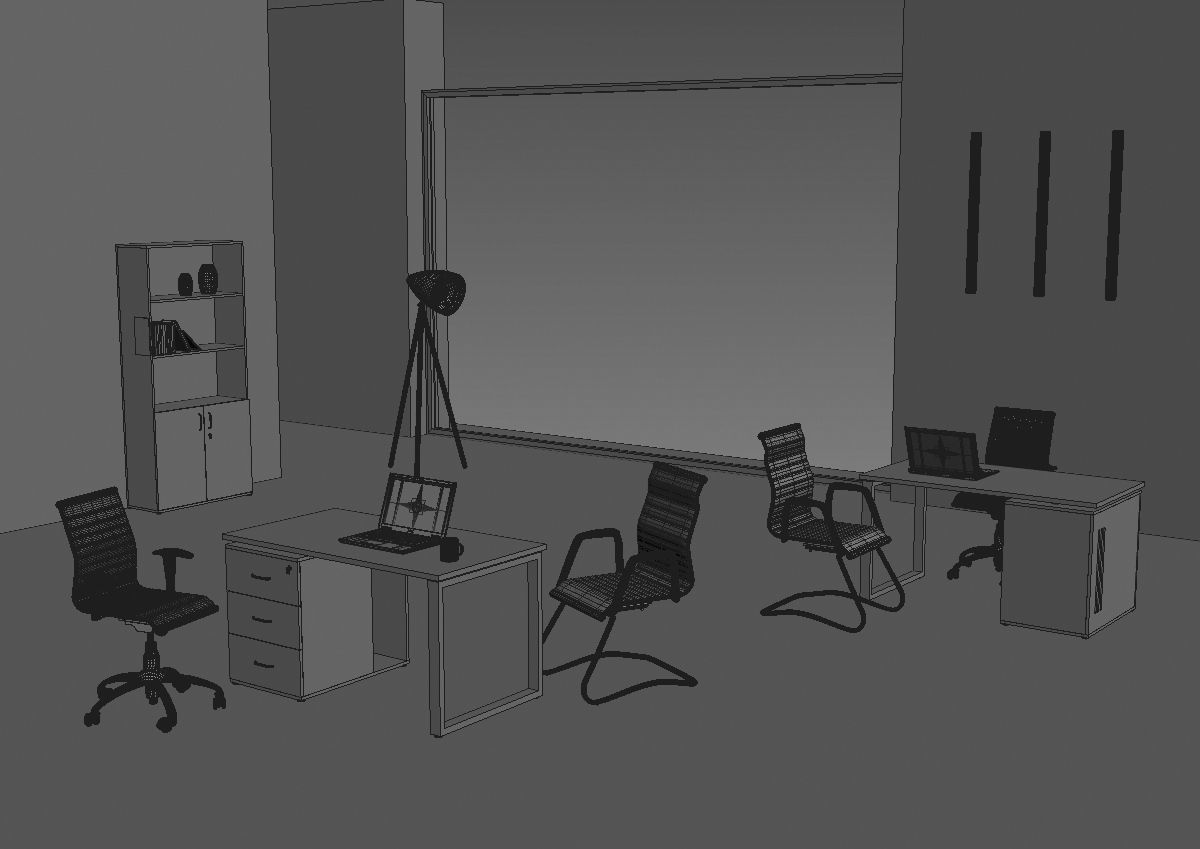office room ed288 b06 3D model_45