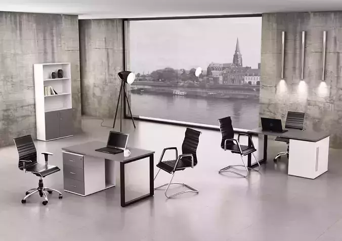 office room ed288 b06 3D model