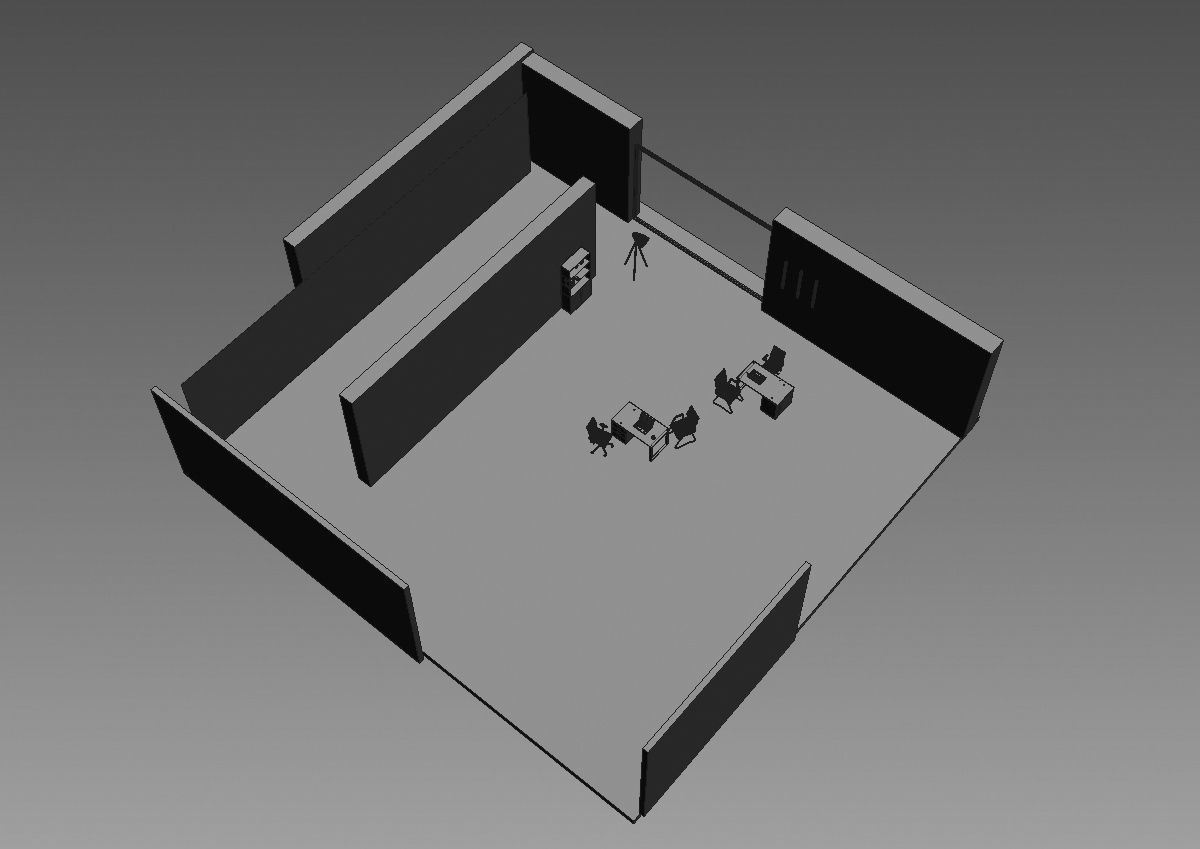 office room ed288 b06 3D model_3