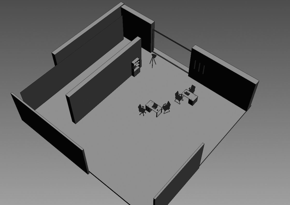 office room ed288 b06 3D model_7