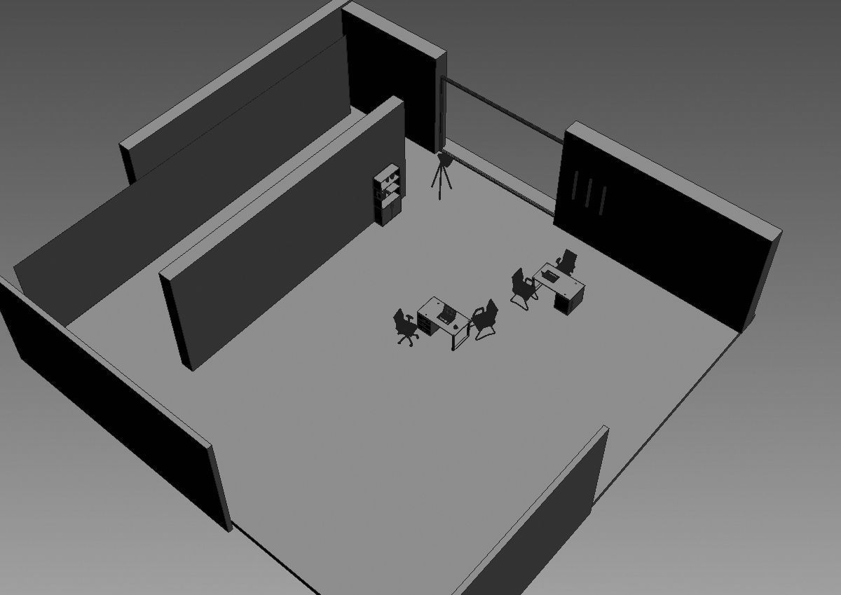 office room ed288 b06 3D model_9