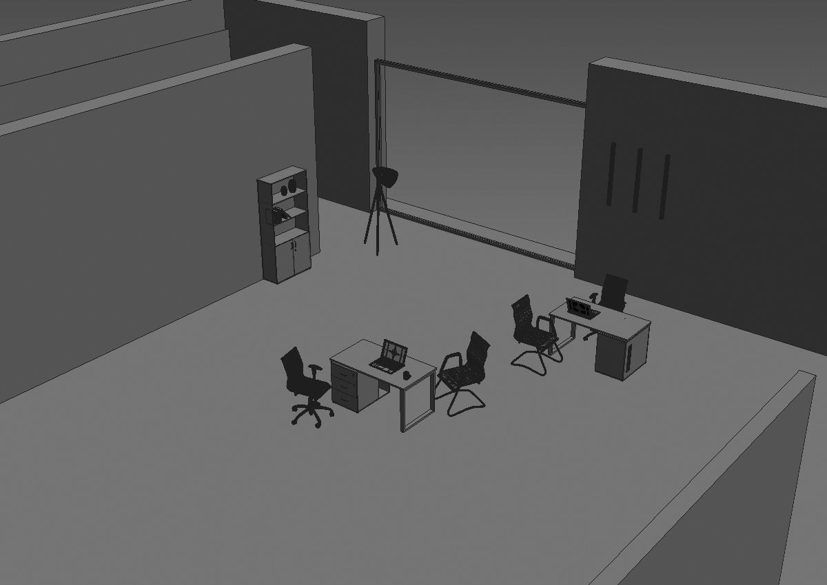 office room ed288 b06 3D model_23