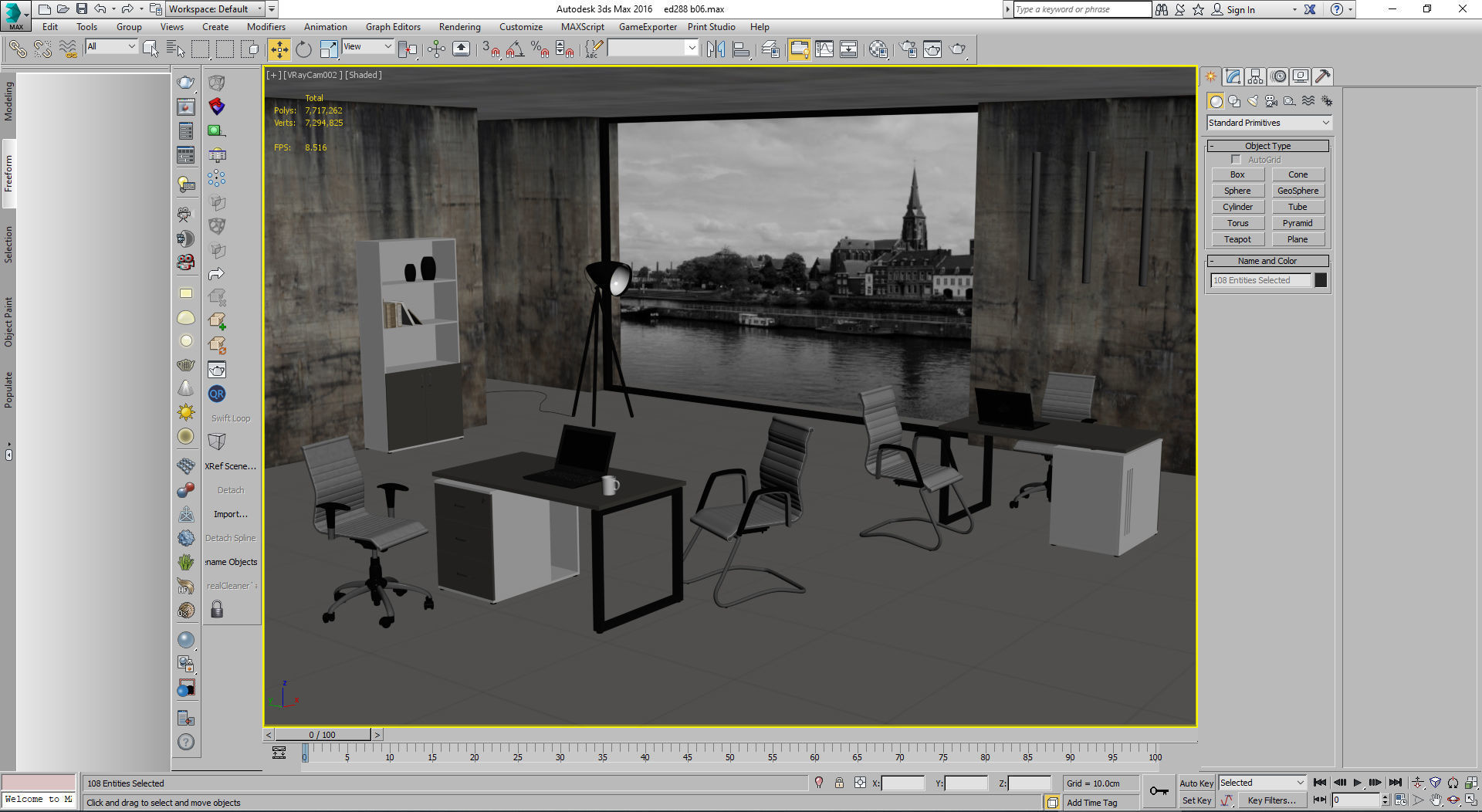 office room ed288 b06 3D model_1