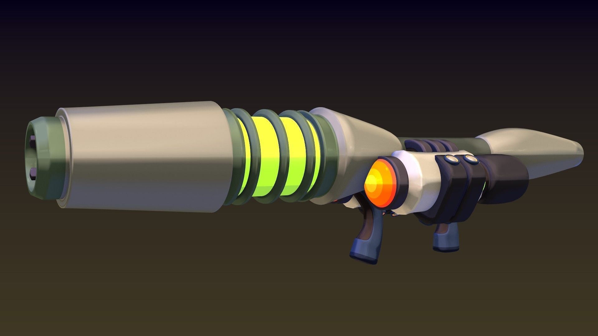 ASV SciFi Guns Volume 01 Low-poly 3D model_10