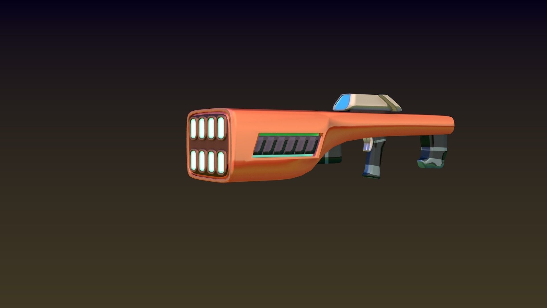 ASV SciFi Guns Volume 01 Low-poly 3D model_25