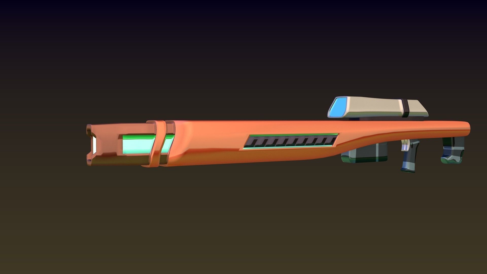 ASV SciFi Guns Volume 01 Low-poly 3D model_27