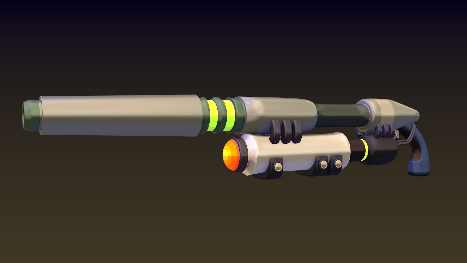 ASV SciFi Guns Volume 01 Low-poly 3D model_9