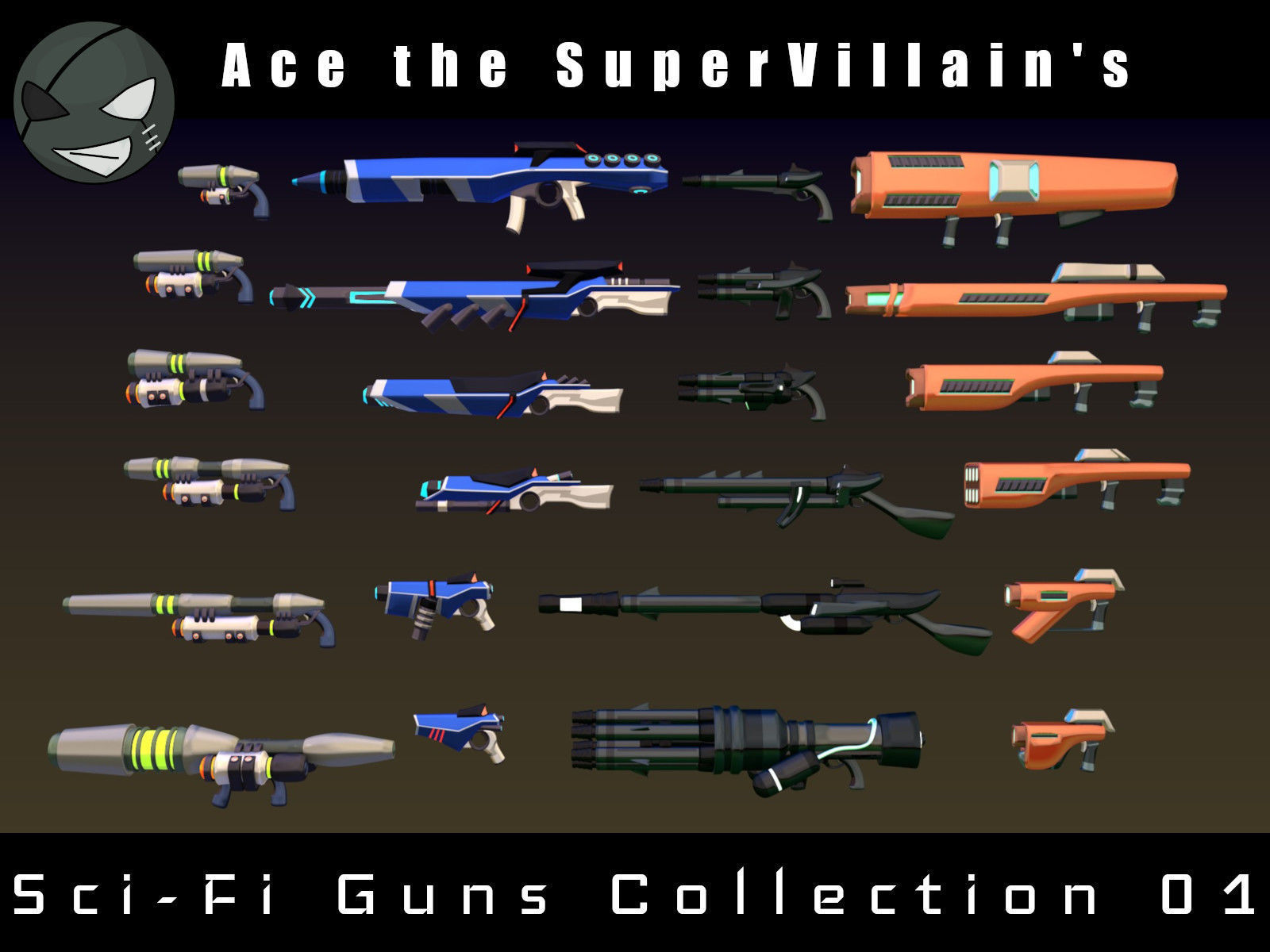 ASV SciFi Guns Volume 01