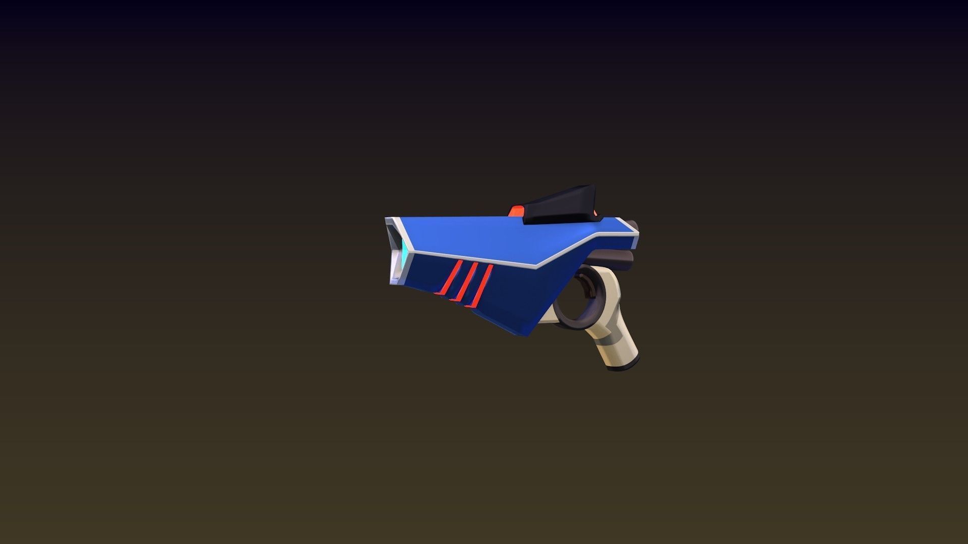 ASV SciFi Guns Volume 01 Low-poly 3D model_11