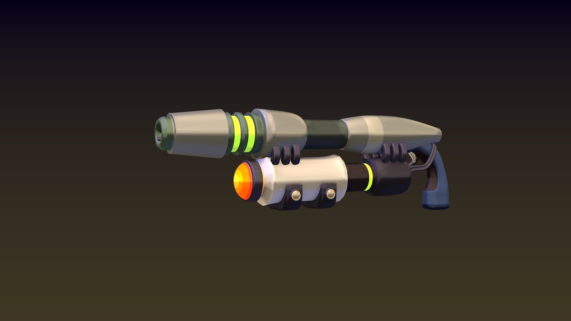 ASV SciFi Guns Volume 01 Low-poly 3D model_8