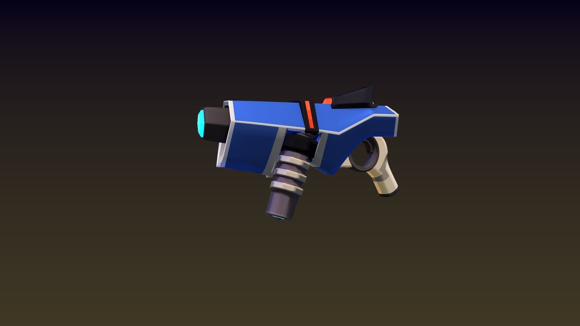 ASV SciFi Guns Volume 01 Low-poly 3D model_12