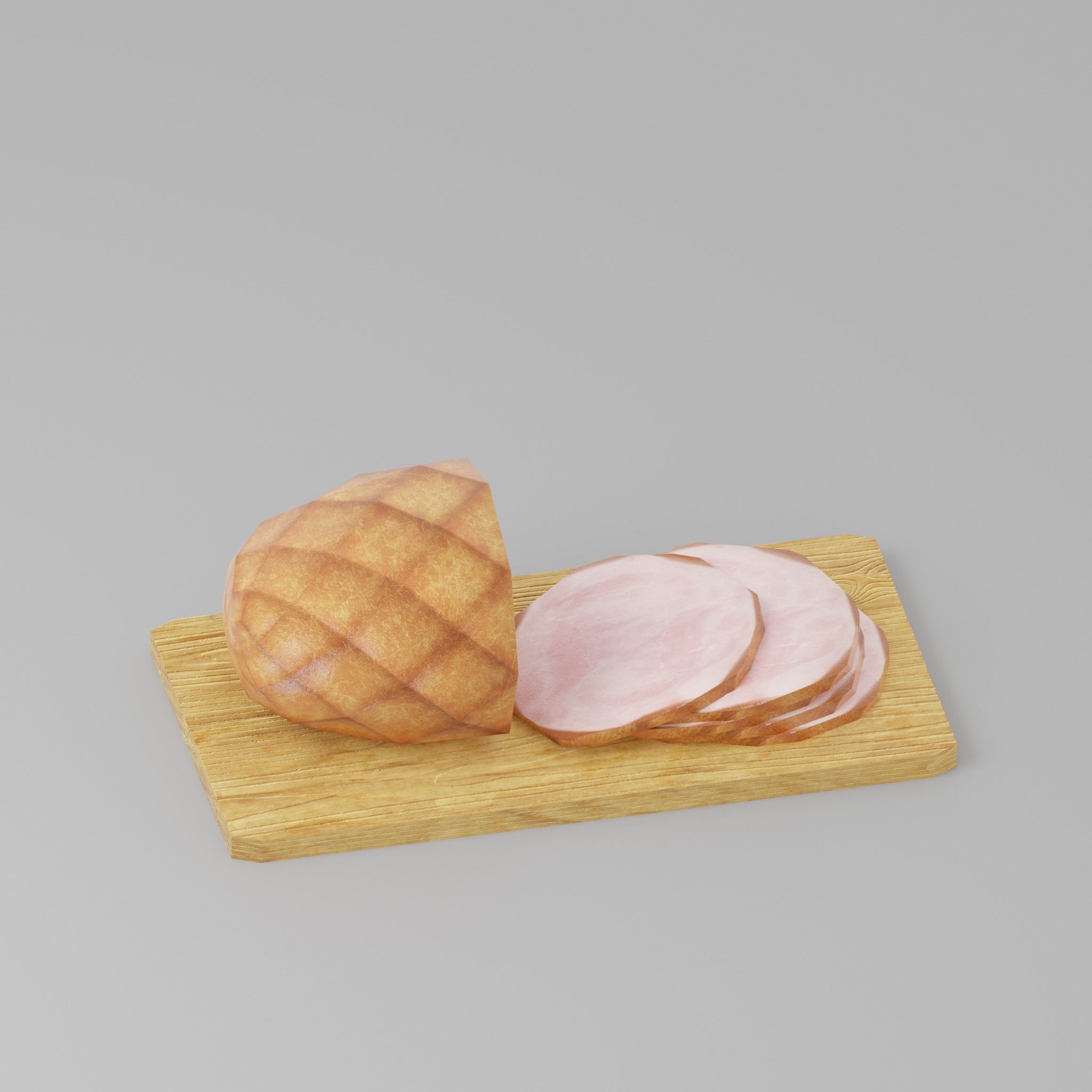 Holiday Foods pack G37 Low-poly 3D model_12