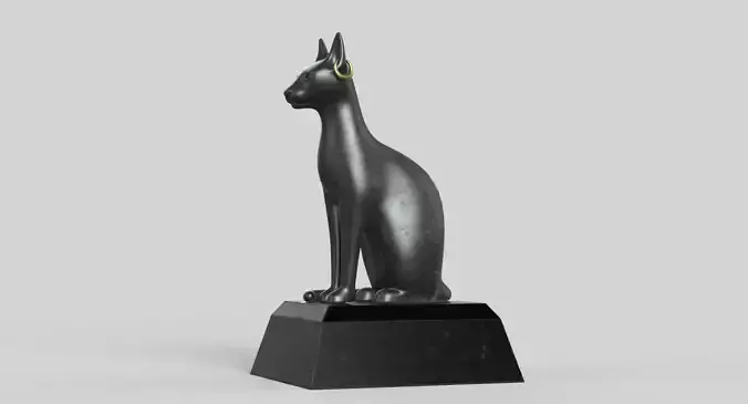 Cat Statue