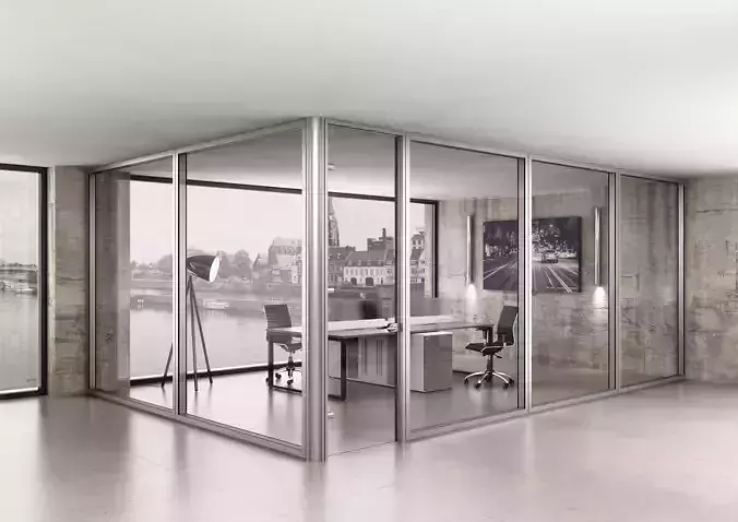 office partition ed288 a09 3D model