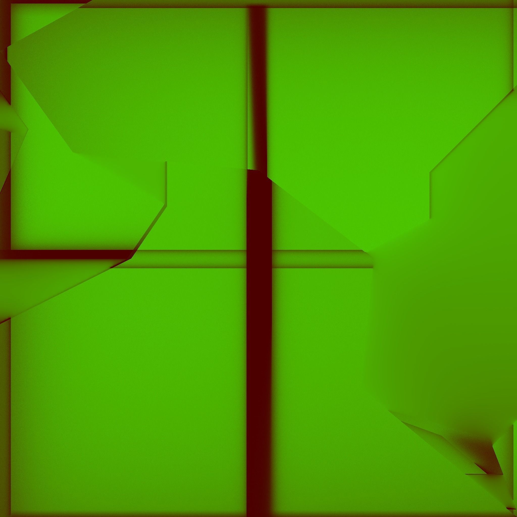 Old Motel Low-poly 3D model_21