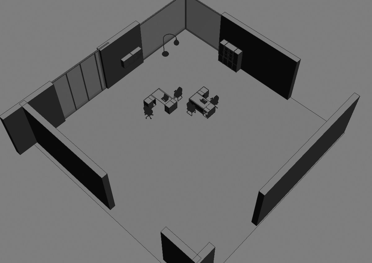 office interior ed488 a13 3D model_7