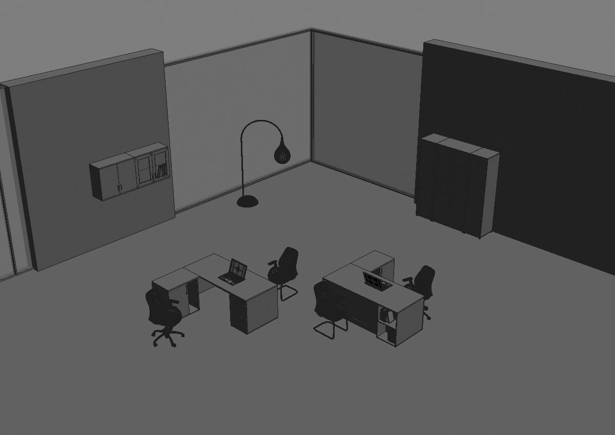 office interior ed488 a13 3D model_24