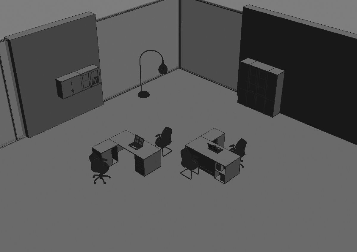 office interior ed488 a13 3D model_22