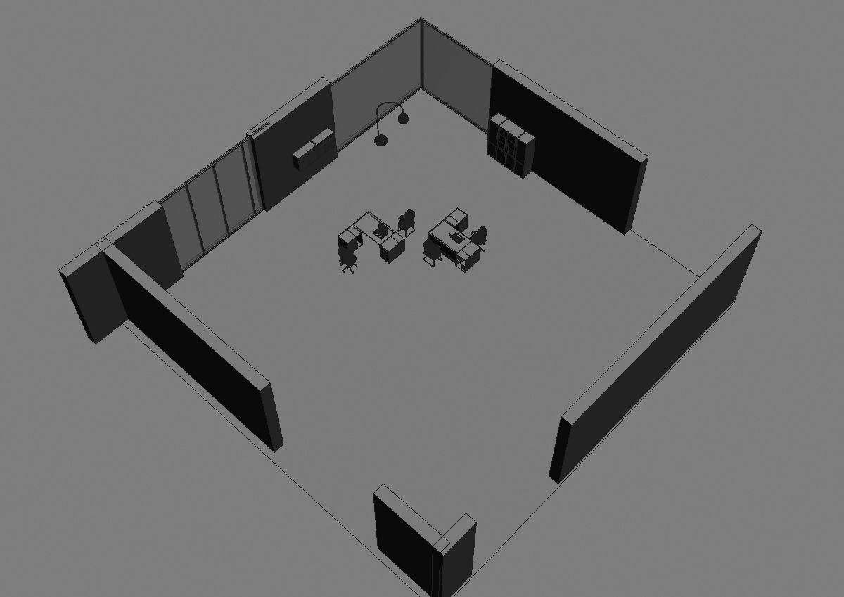office interior ed488 a13 3D model_5