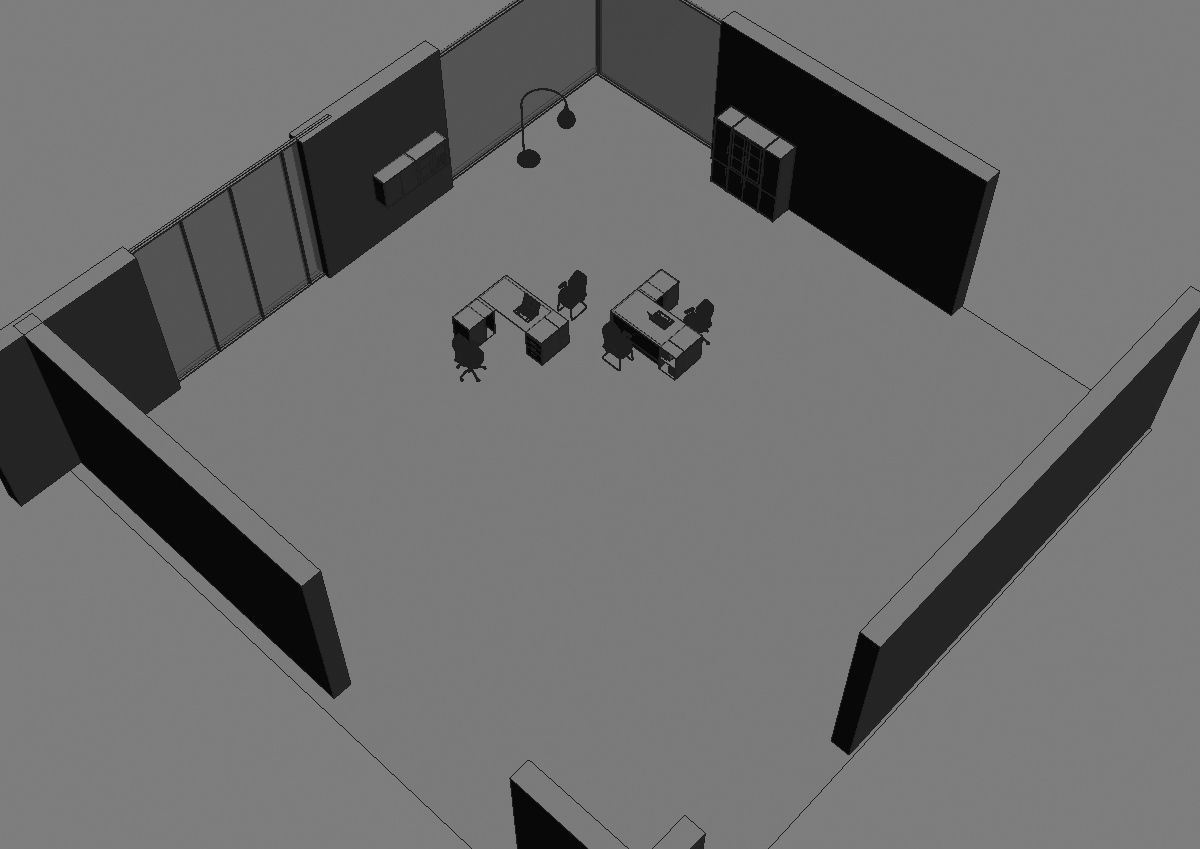 office interior ed488 a13 3D model_8