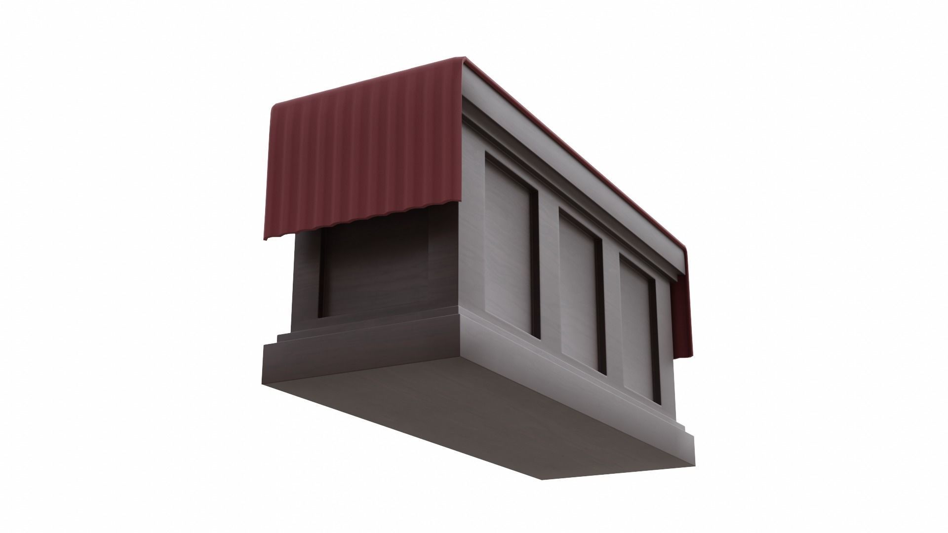 Church Furniture Asset Collection Low-poly 3D model_6