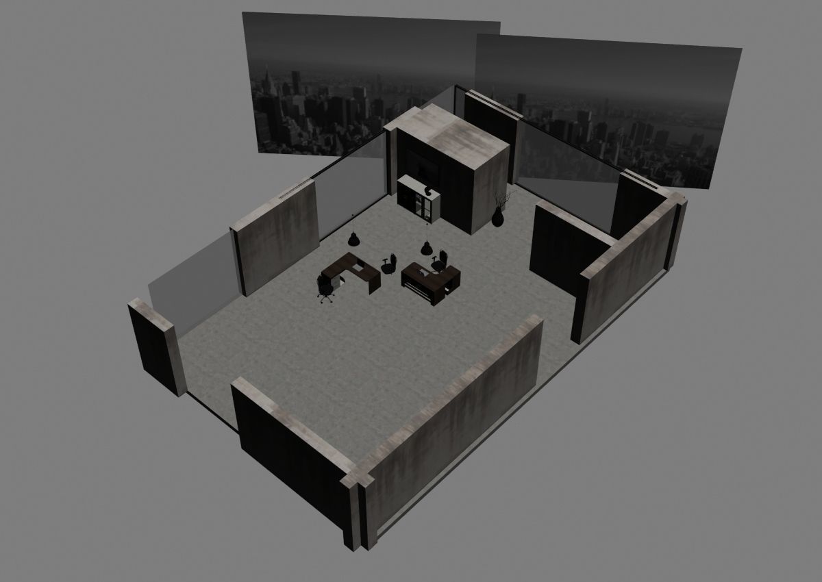 office interior ed588 a07 3D model_8