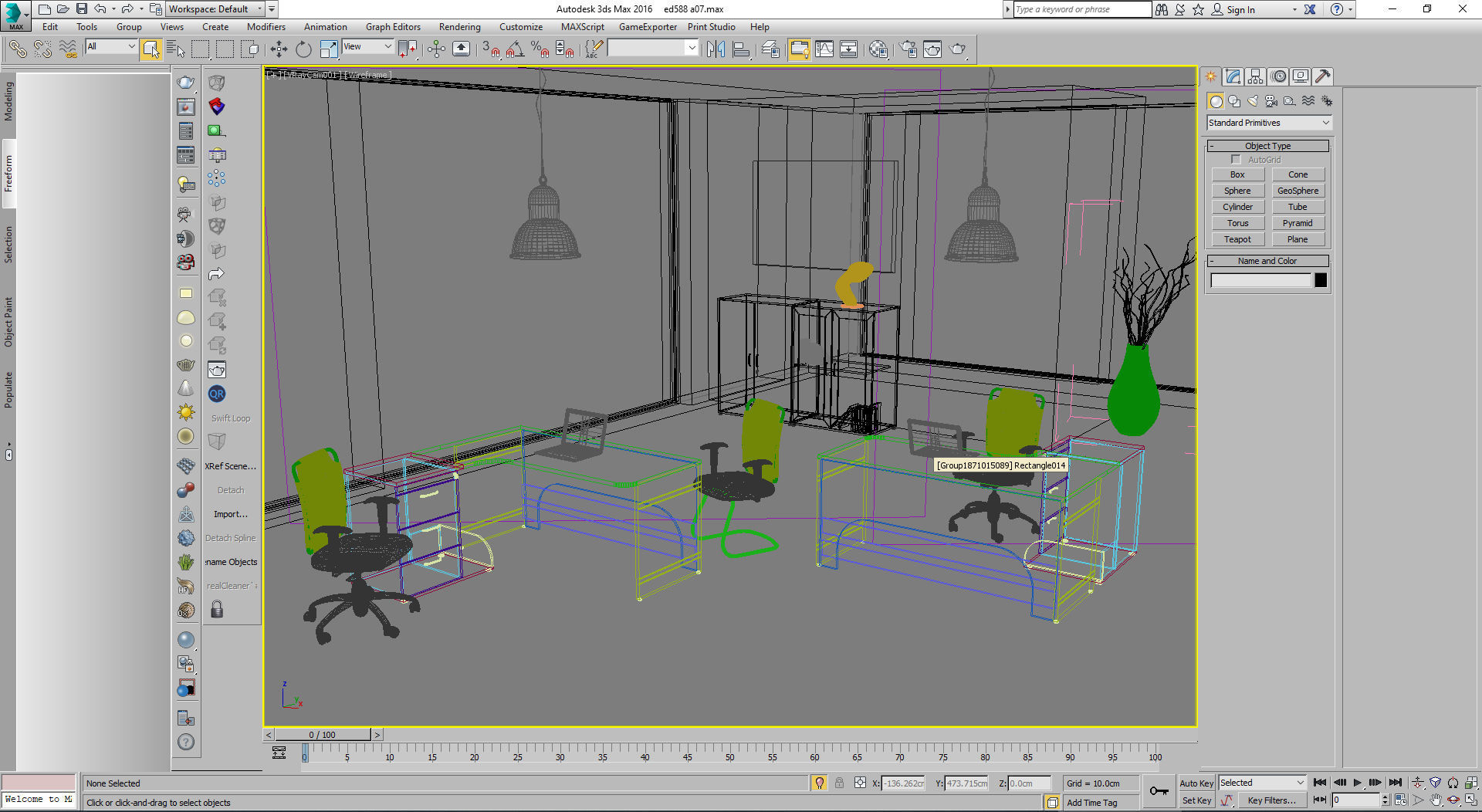 office interior ed588 a07 3D model_2