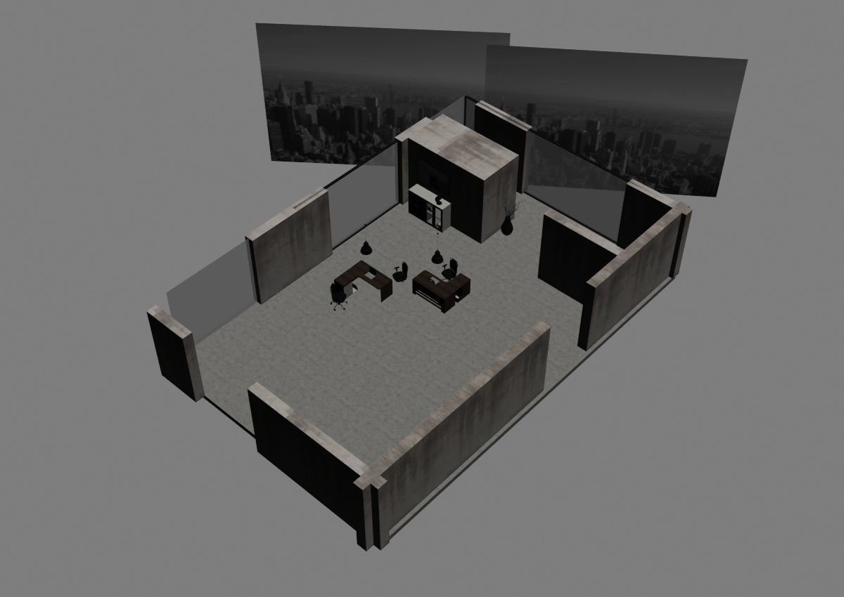 office interior ed588 a07 3D model_7