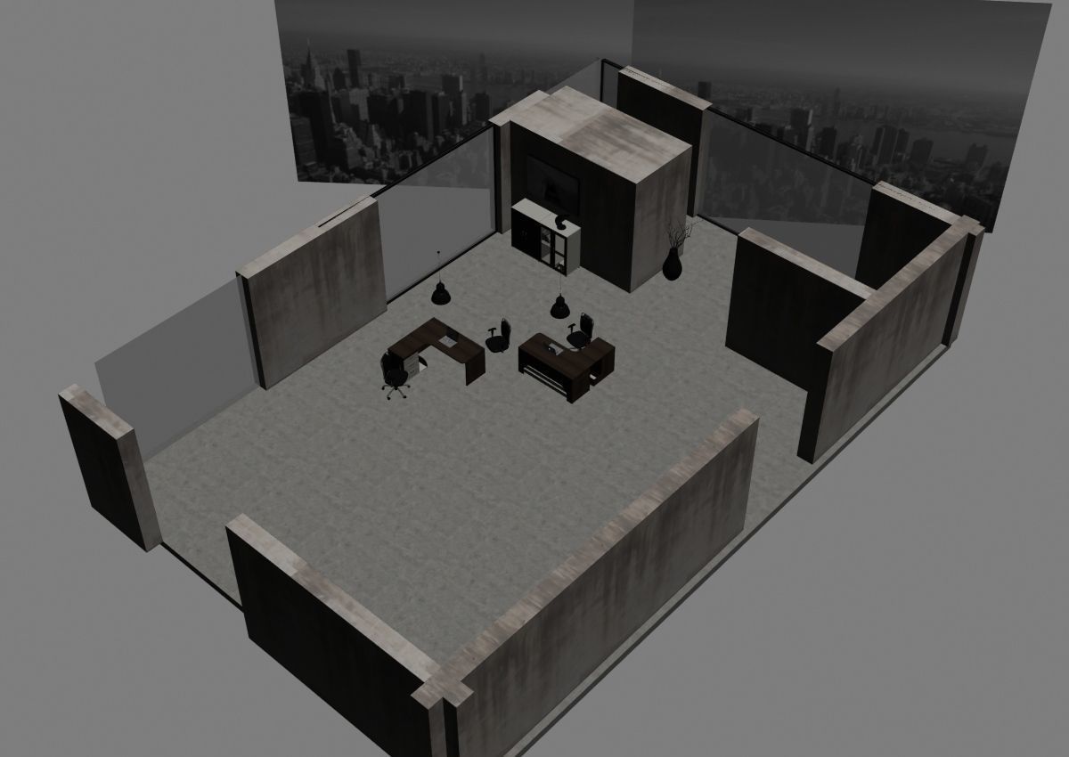 office interior ed588 a07 3D model_13