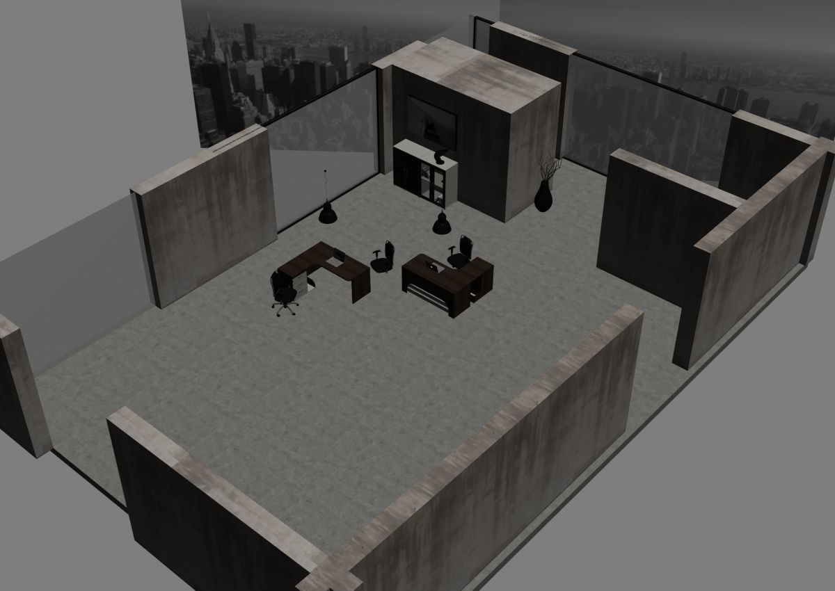 office interior ed588 a07 3D model_19