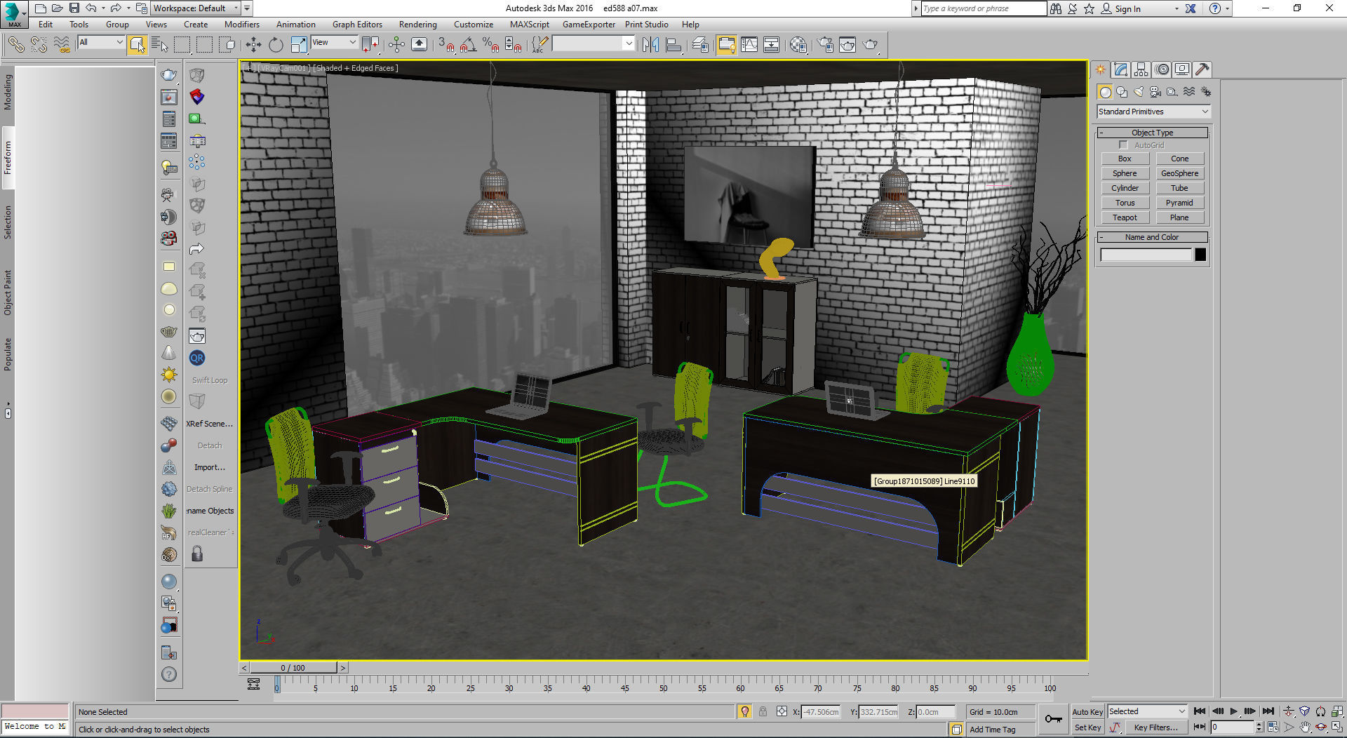 office interior ed588 a07 3D model_1