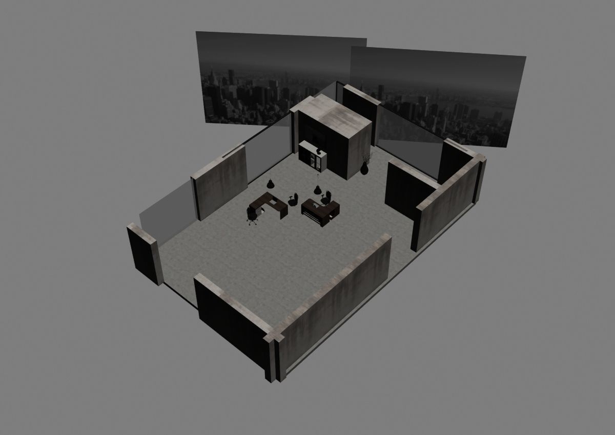 office interior ed588 a07 3D model_5
