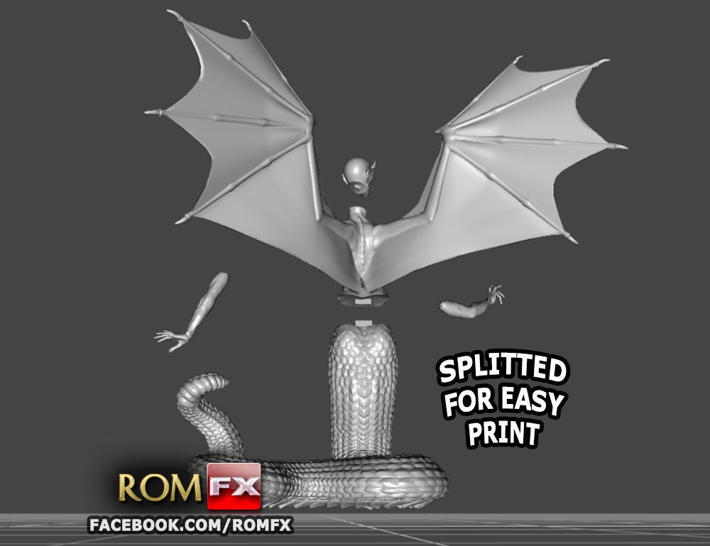 Demonia Creepy Figure Printable 3D print model_20