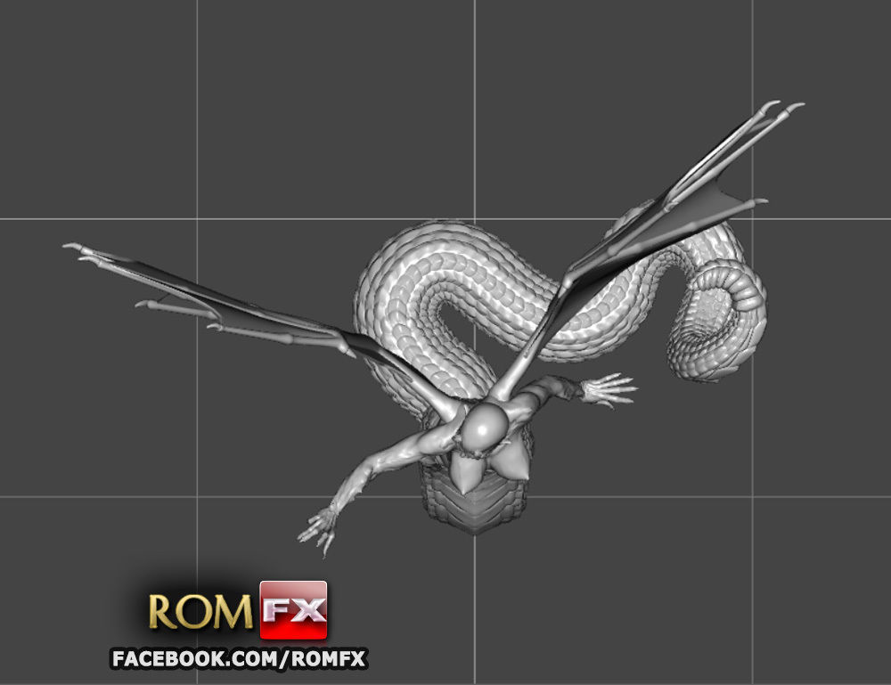 Demonia Creepy Figure Printable 3D print model_5