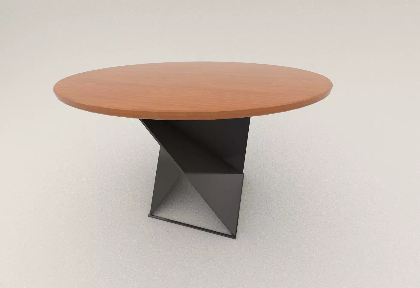 modern table 3D deign Low-poly 3D model_0