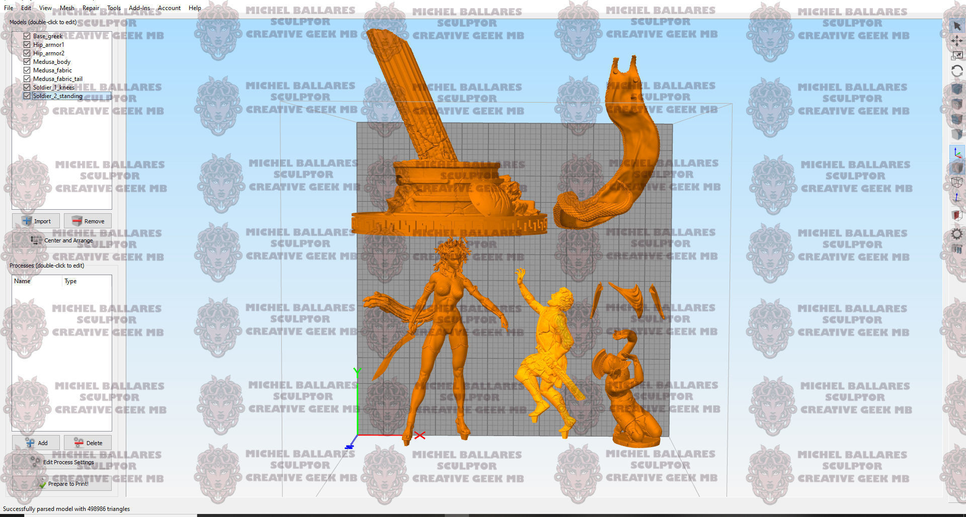 MEDUSA BY CREATIVE GEEK MB 3D print model_4