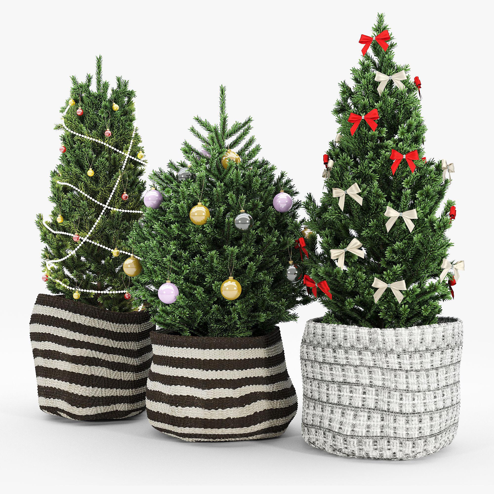 Christmas tree 2020 3D model_2