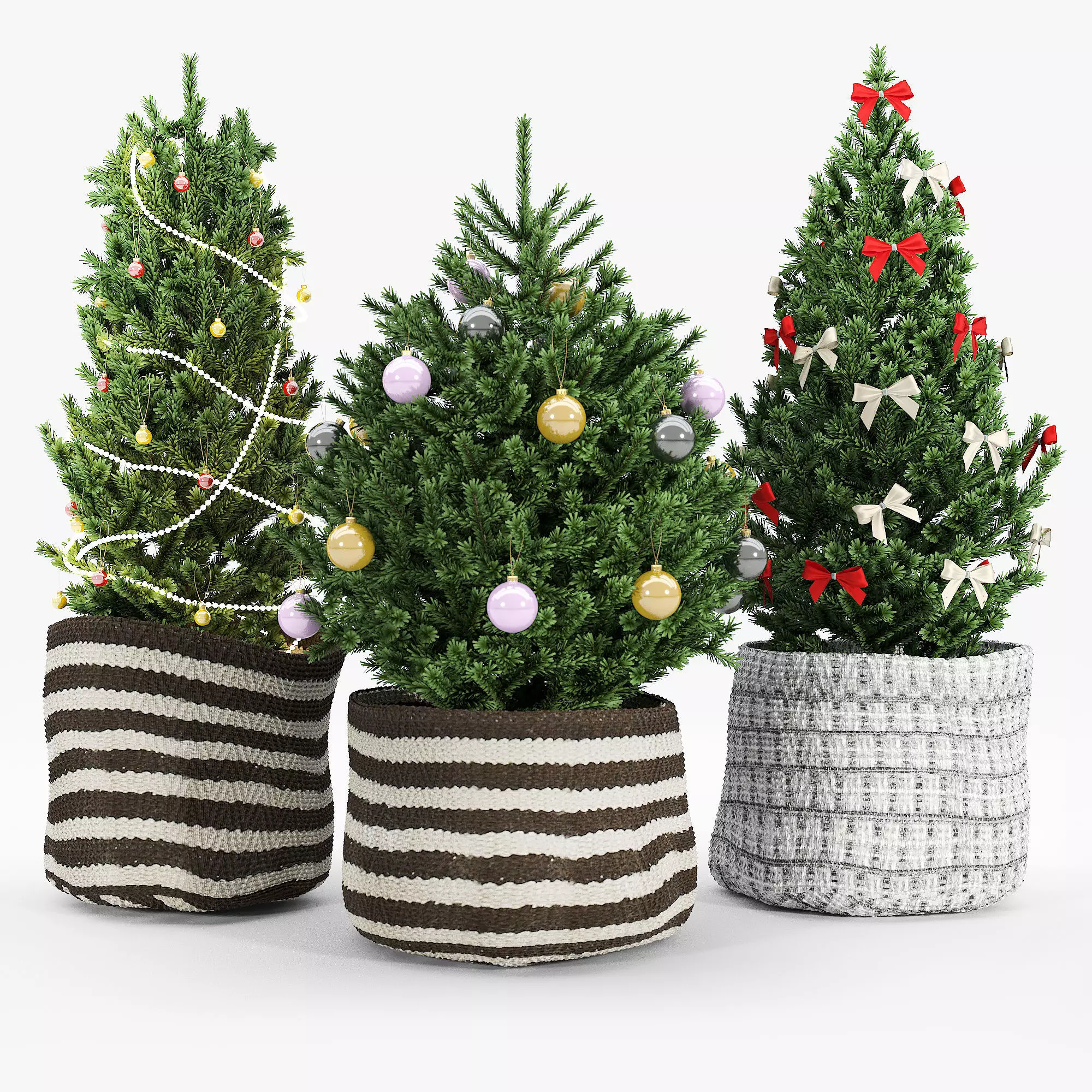 Christmas tree 2020 3D model_0