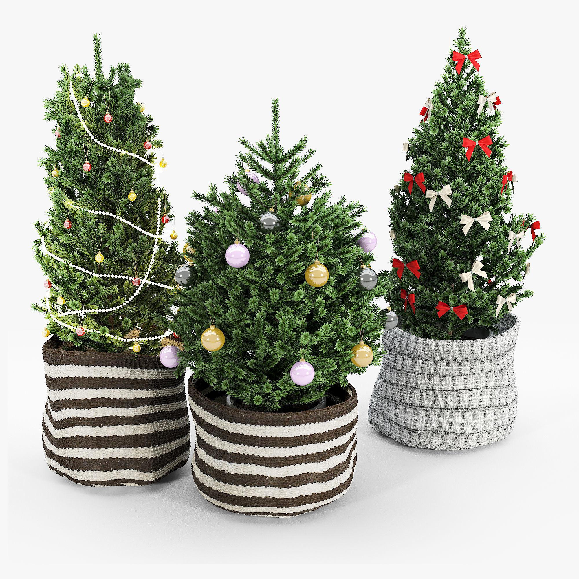 Christmas tree 2020 3D model_1