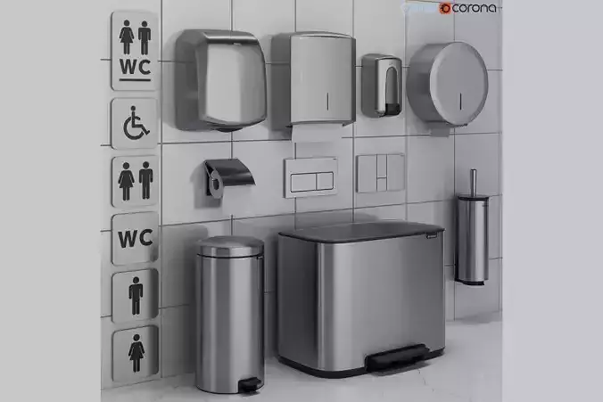 Bathroom accessories set 71 -Jofel -Brabantia -BXG 