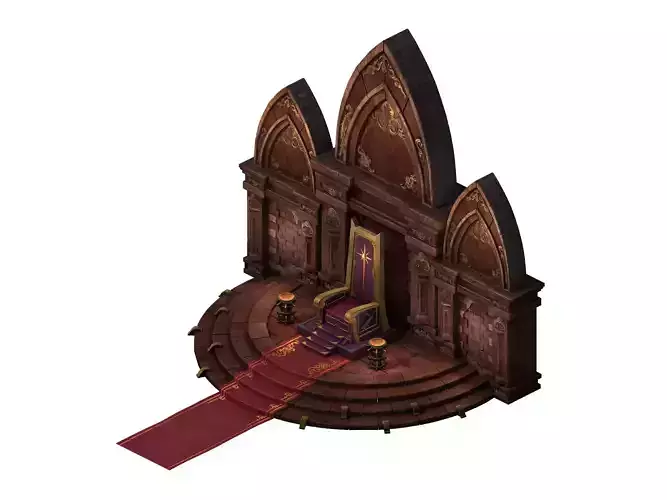 Tang Evil creatures - throne 02