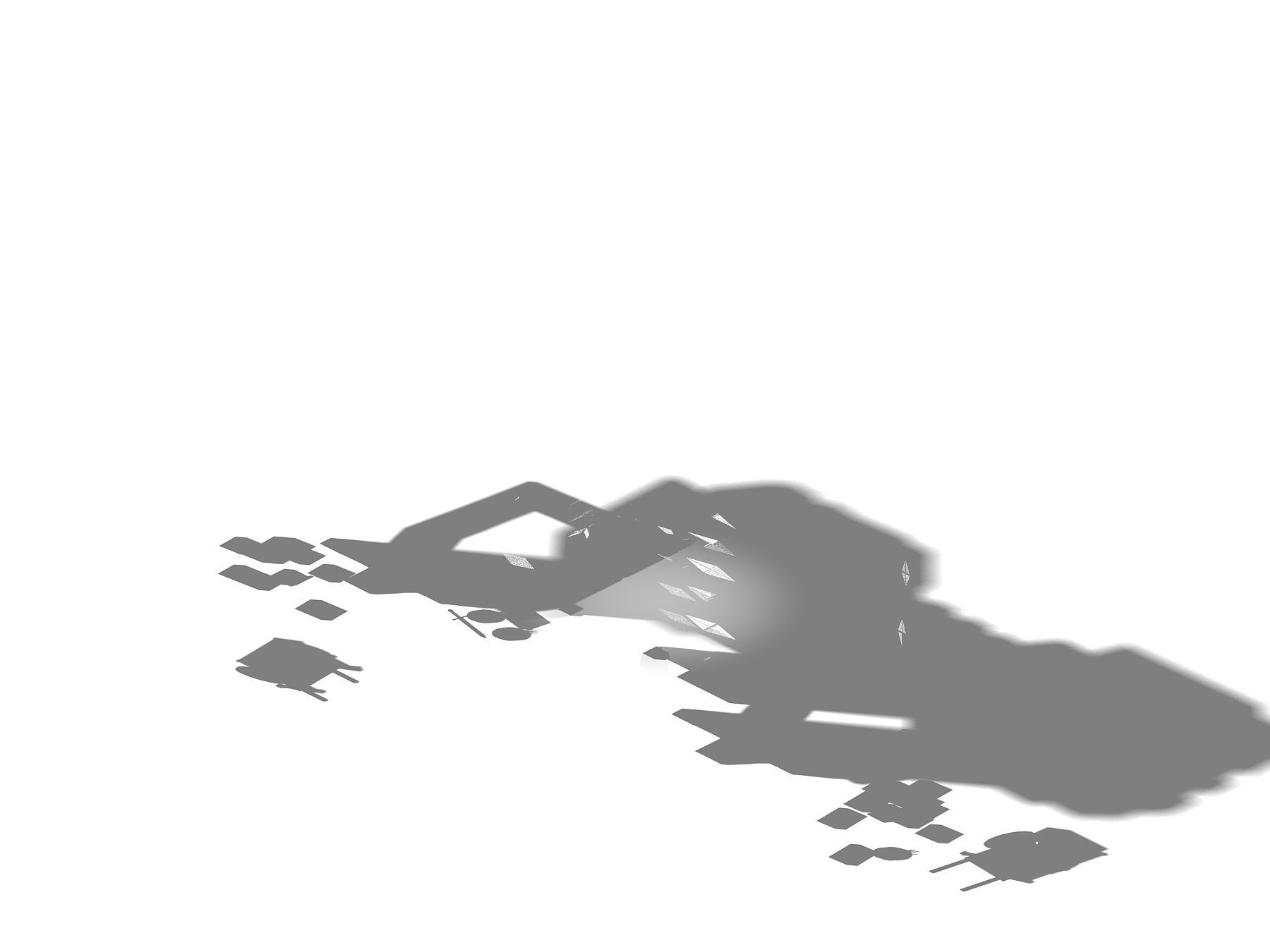 Tang Evil Creatures - City Gate 02 3D model_6