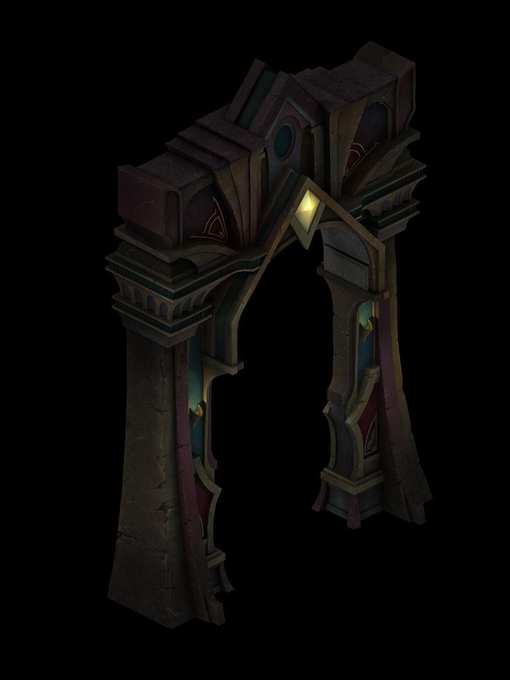 Tang Evil Creature - Shimen 02 3D model_3